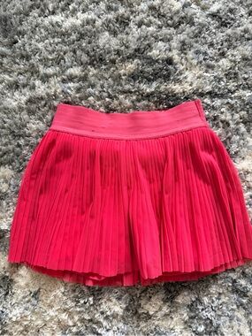 lululemon athletica Pleated Hot Pink Mini Skirt